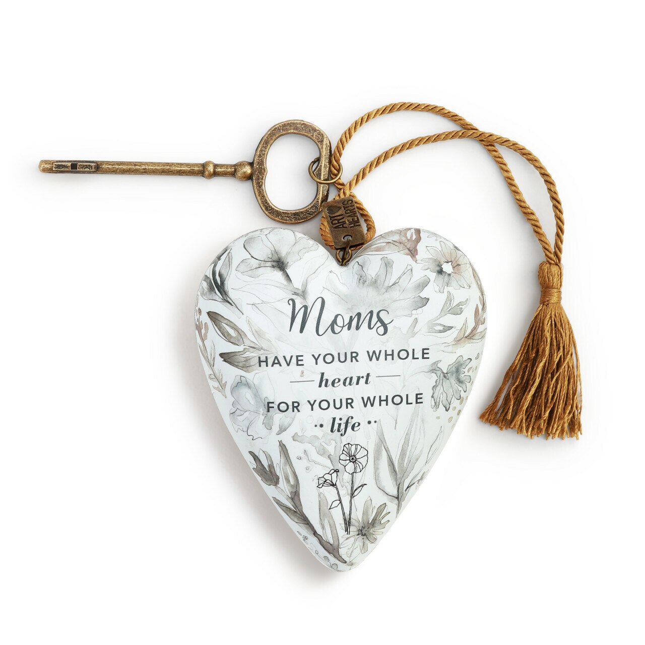 Mom Art- Heart Sculpture