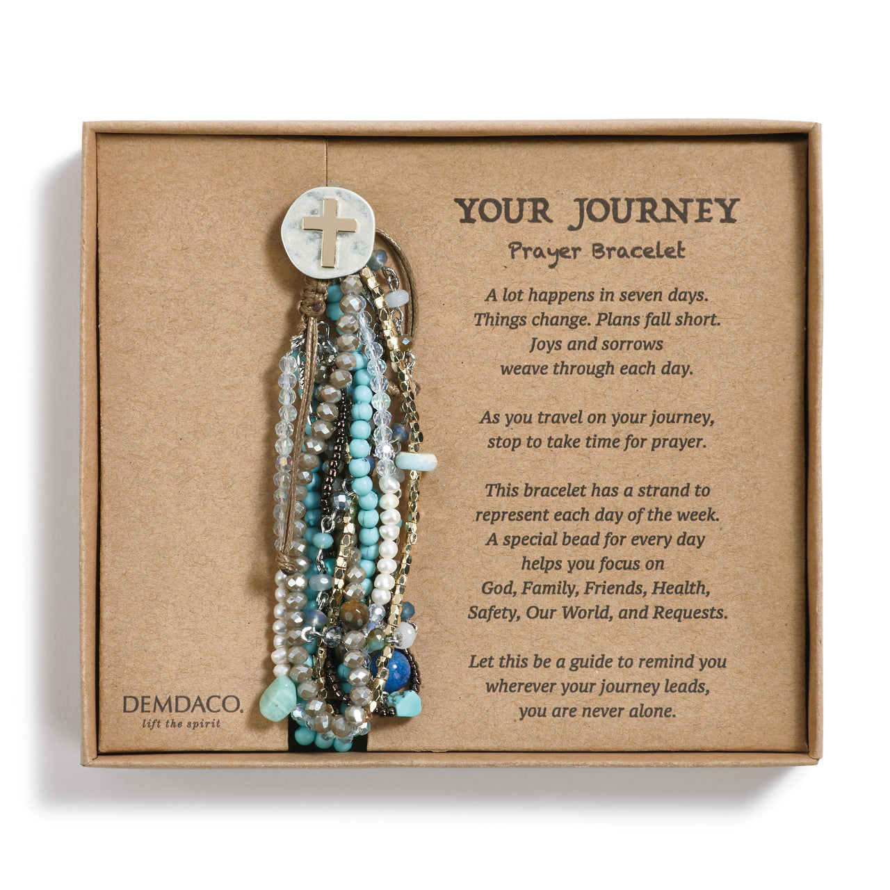 Pulsera de oración "Tu viaje"