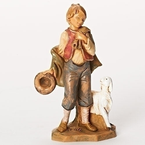 FIGURA DE LA NATIVIDAD DEL NIÑO PASTOR LUCAS A ESCALA DE 5"