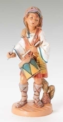 FIGURA DE NATIVIDAD DE JARETH, EL BATERISTA, ESCALA DE 5"
