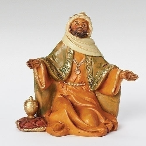 Figura Fontanini de 5" del Rey Baltasar