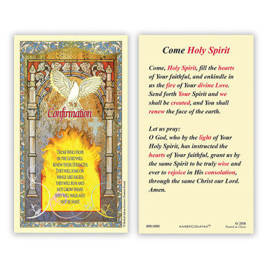 HCL 25P Confirm Cm Holy Spirit