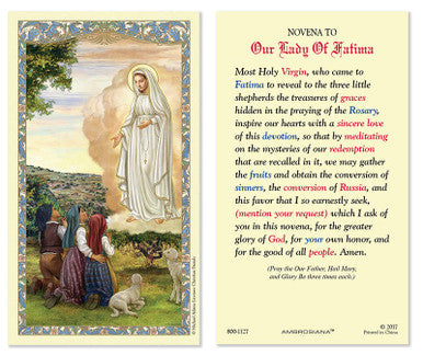 HCL 25P OL Fatima/Novena