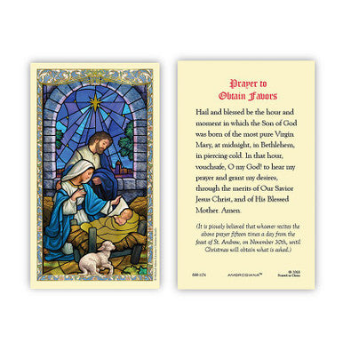 HCL 25P Nativity/Obtain Favors
