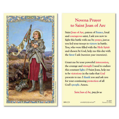 HCL 25P St Joan Of Arc Novena