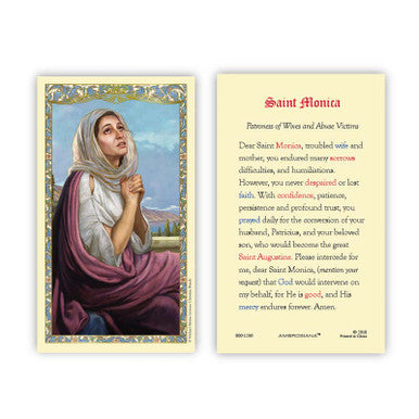 HCL 25P St Monica Prayer