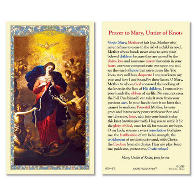 HCL 25P Mary Untier Of Knots