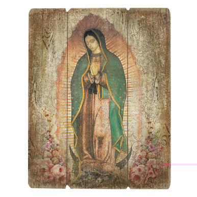 15" PLQ Our Lady Of Guadalupe