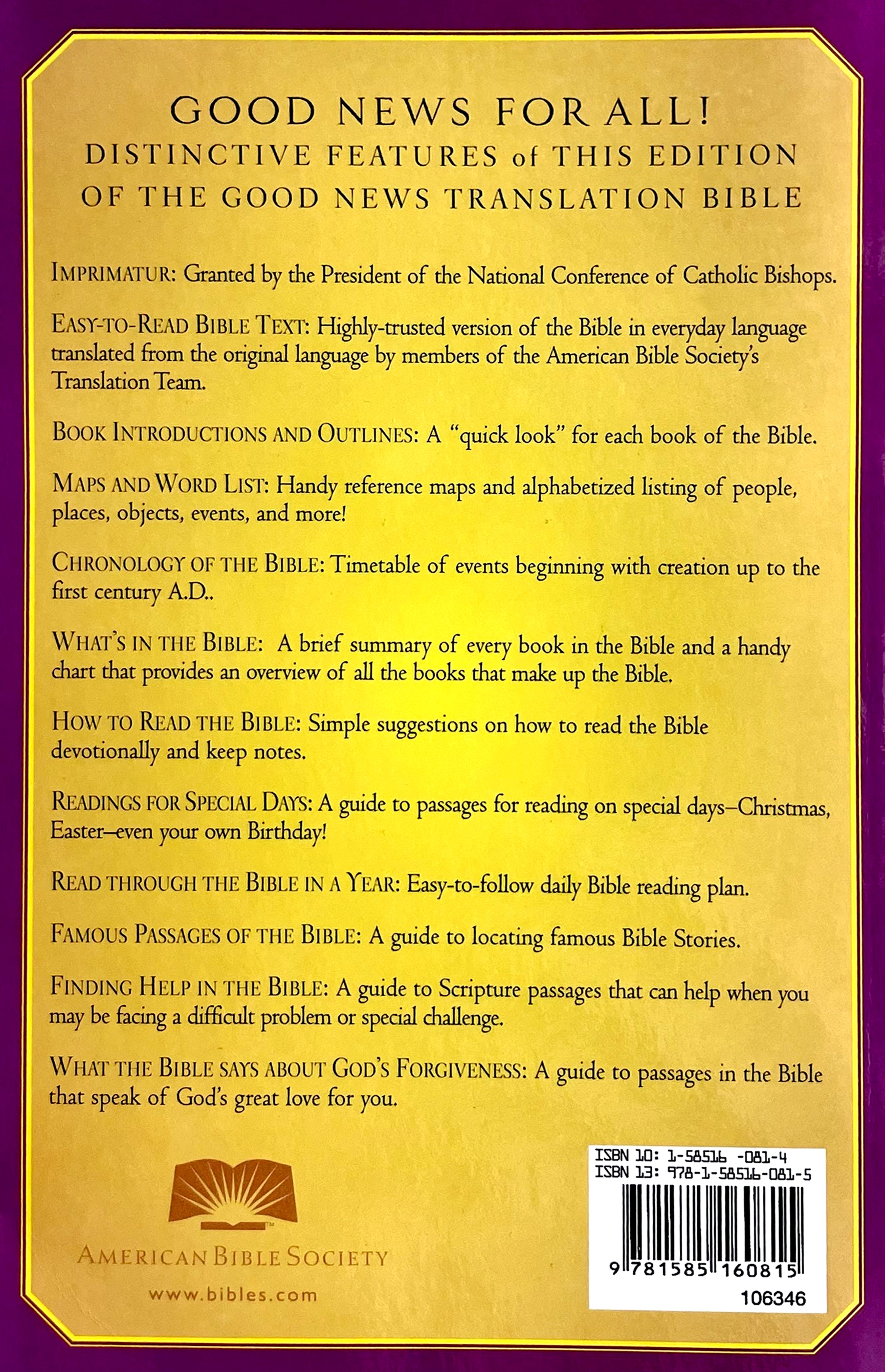 Good News Bible