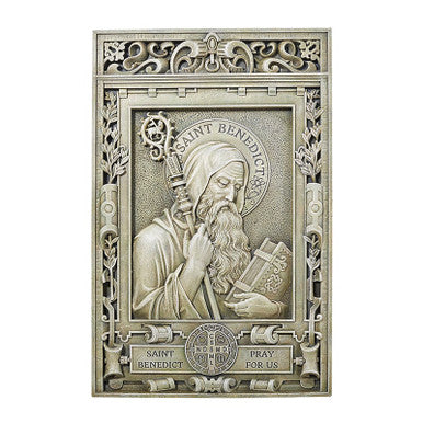 AG St Benedict 15"__ Plaque