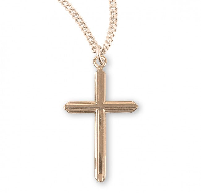 Cruz de oro sobre plata de ley