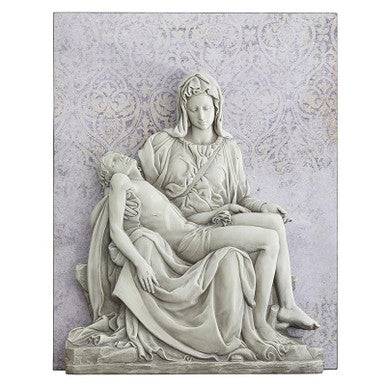 Pieta Garden Wall Plaque