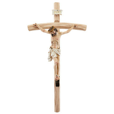 12" Wd Crucifix/Resin Corpus