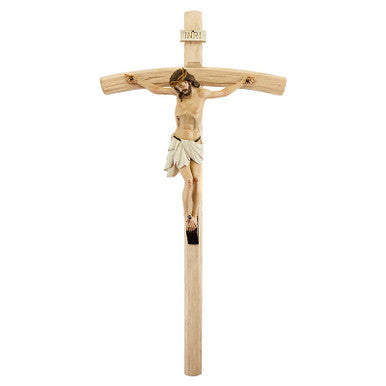 24" Wd Crucifix/Resin Corpus