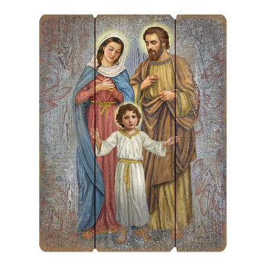 Trad Holy Family Pllt Sgn