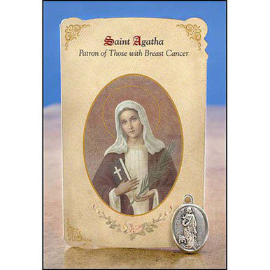 ST AGATHA HLNG MEDAL SET 6PCS