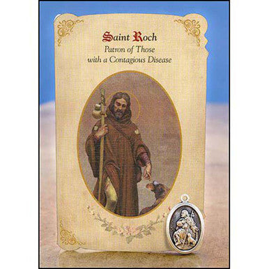 ST ROCH HEALING MEDAL SET 6PCS