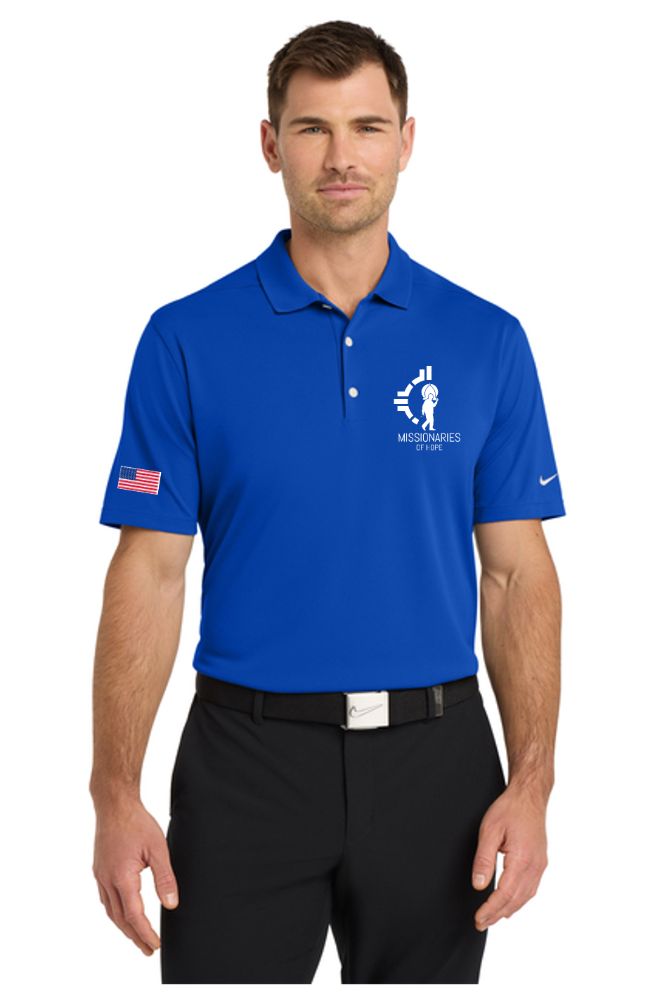 Nike Dri-FIT Micro Pique 2.0 Polo - Missionaries of Hope Edition.