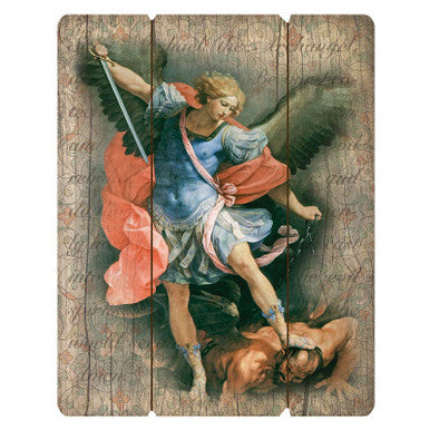 15" PLQ Saint Michael