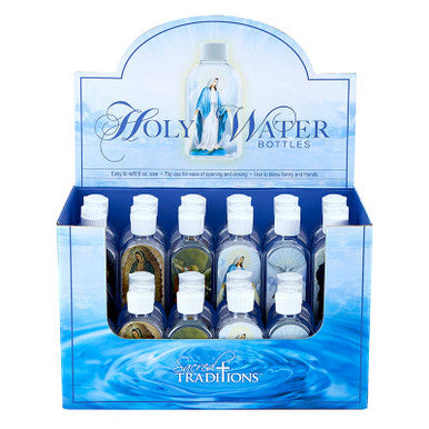 Holy Wtr Btl Dsp 6 Asst 36 Pc