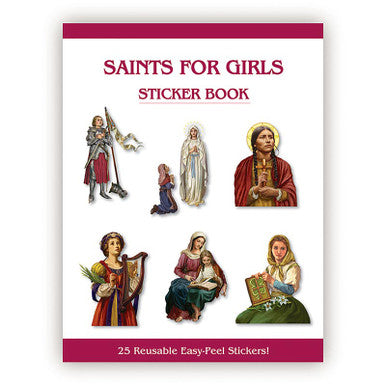 AP Snts For Grls Stkr Bk 12pk