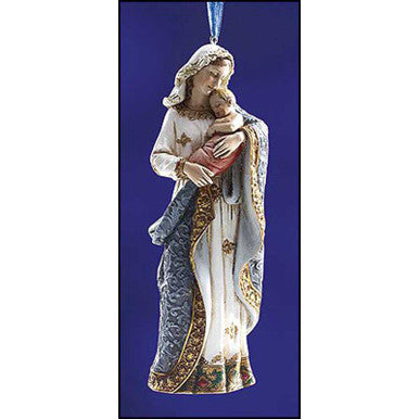 Ave Maria-Madonna & Child Orn