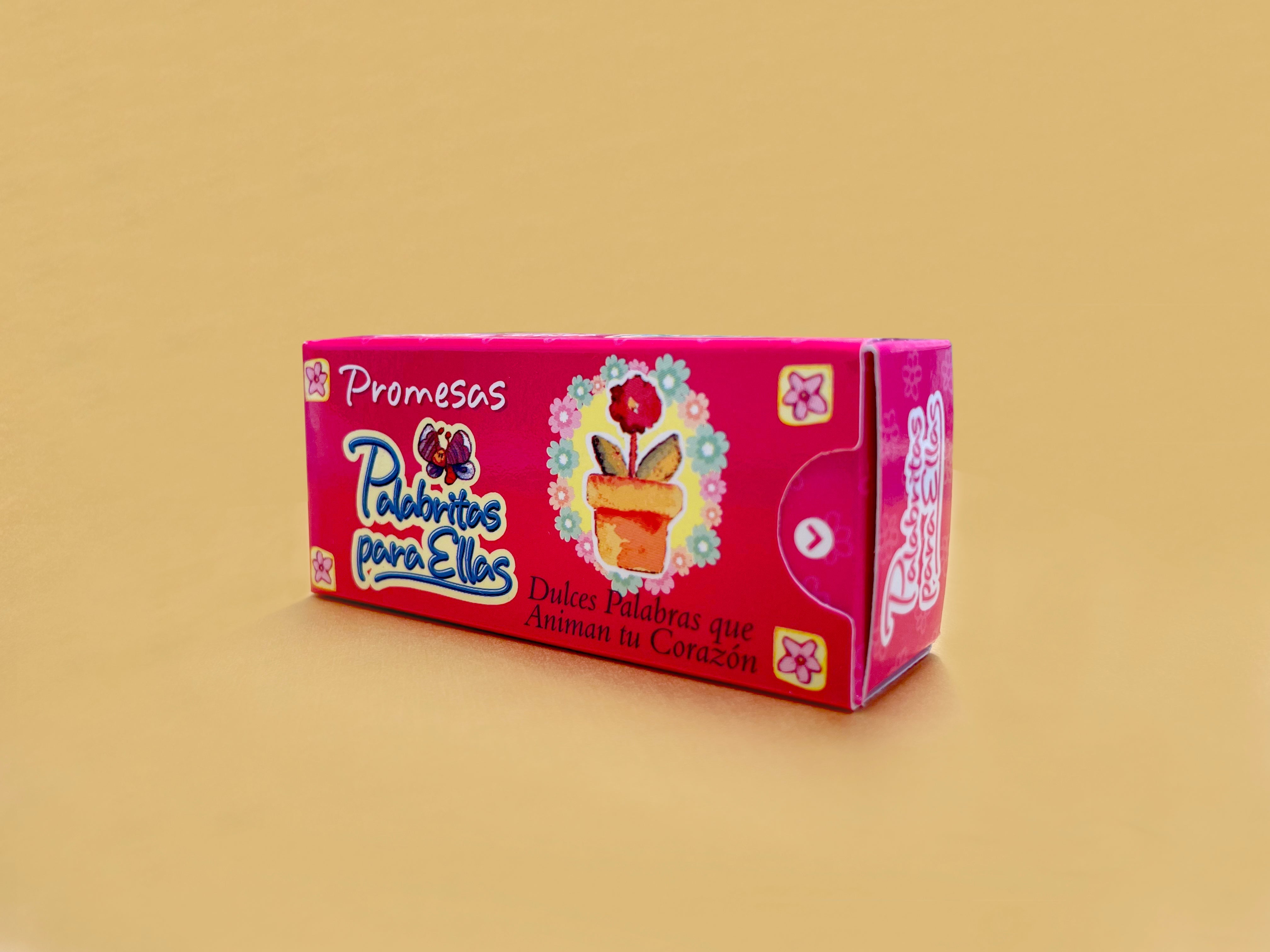 Palabritas para Ellas / Esta cajita contiene 60 tarjetas a todo color.