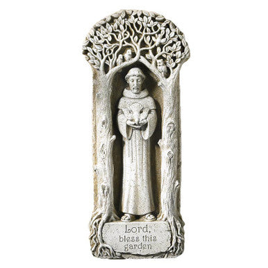 St Francis Garden Plaque