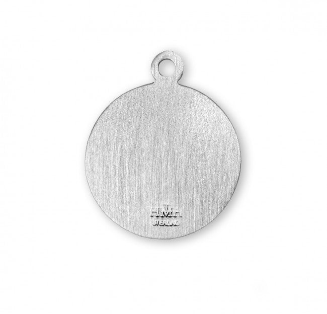Patron Saint Joseph Round Sterling Silver Medal Availability