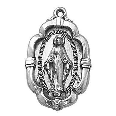 MIRACULOUS MEDAL W/18CHAIN