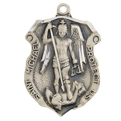1-1/8" ST MICHAEL PEND W/24CHN