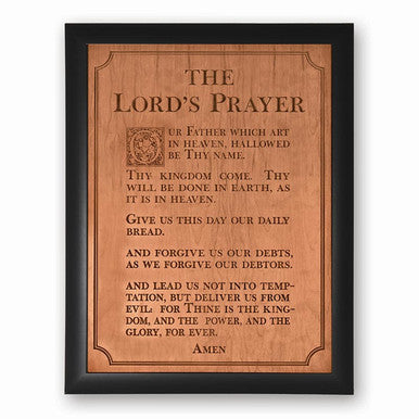 THE LORDS PRAYER - 28X35.75