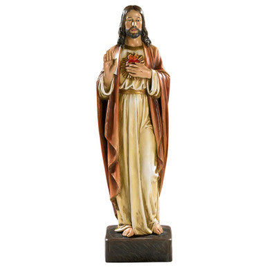 22.5" Sacred Heart Statue