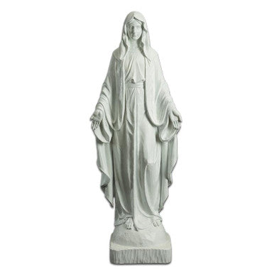 50" Our Lady Of Grace - White