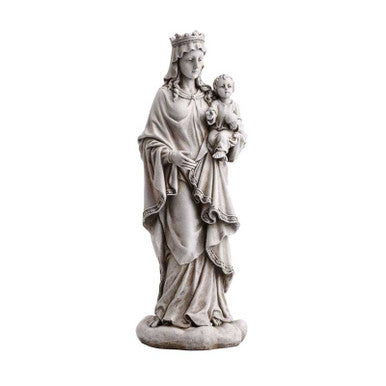 18.5" Mary Queen Hvn Grdn Stat