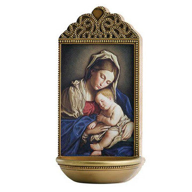 MS 6" Madonna/Child Hly W Fnt
