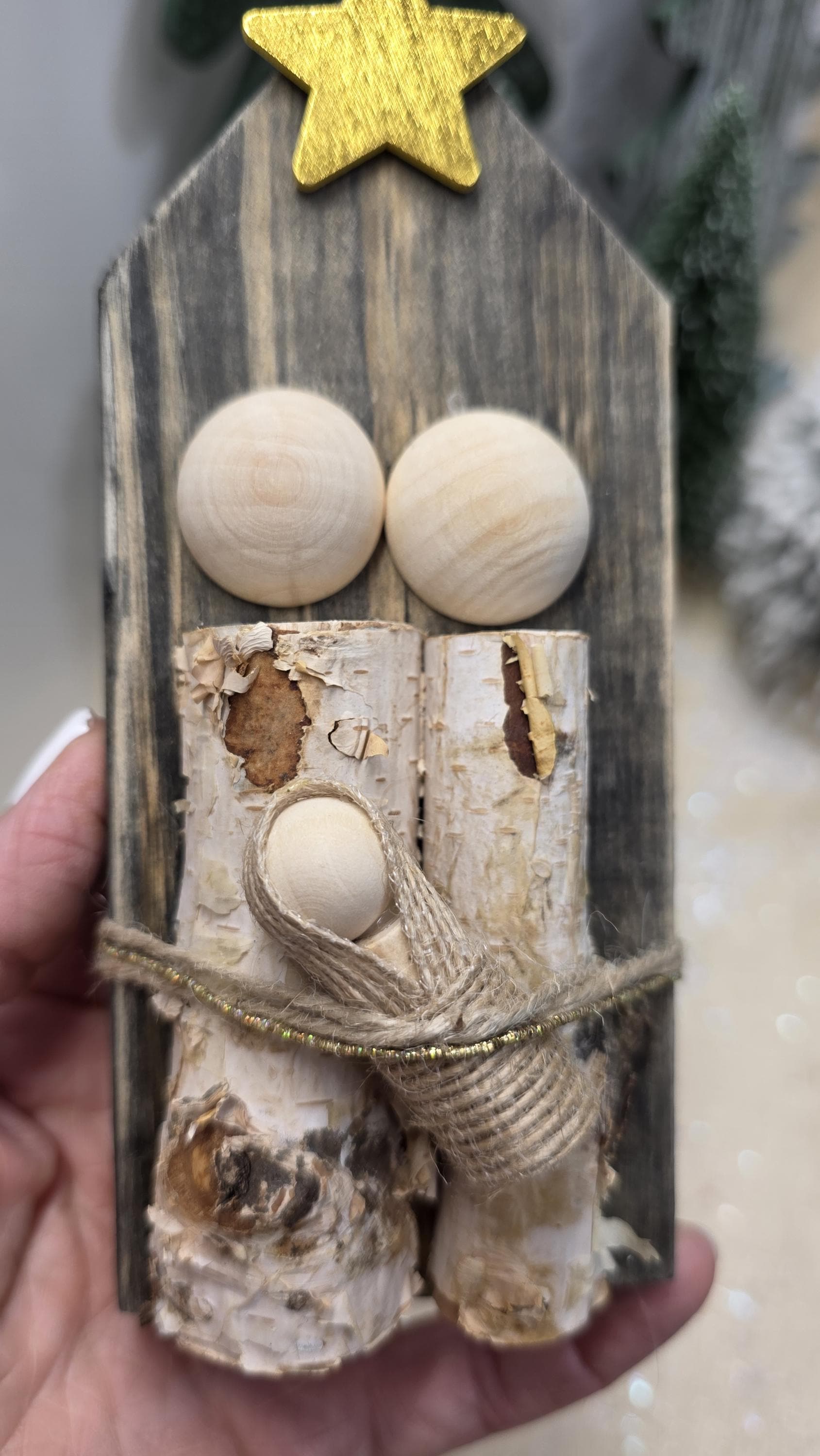 Nativity Set Rustic