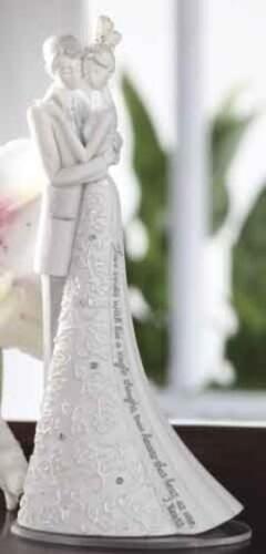 Decoraciones románticas para tartas de boda