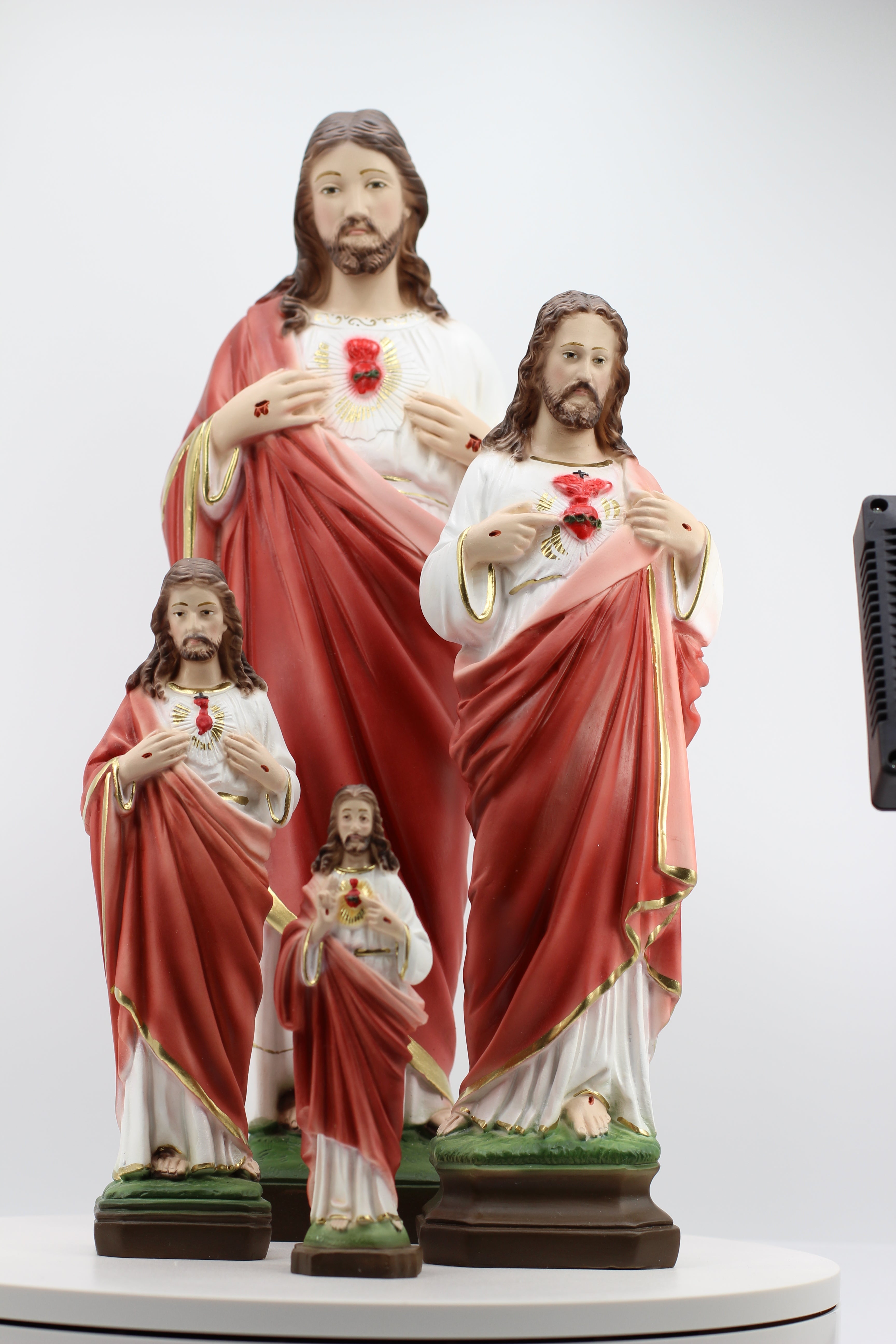 The Faith Gift Shop  Sacred Heart of Jesus statue - Hand Painted in Italy - Our Tuscany Collection - / Sagrado Corazon de Jesus