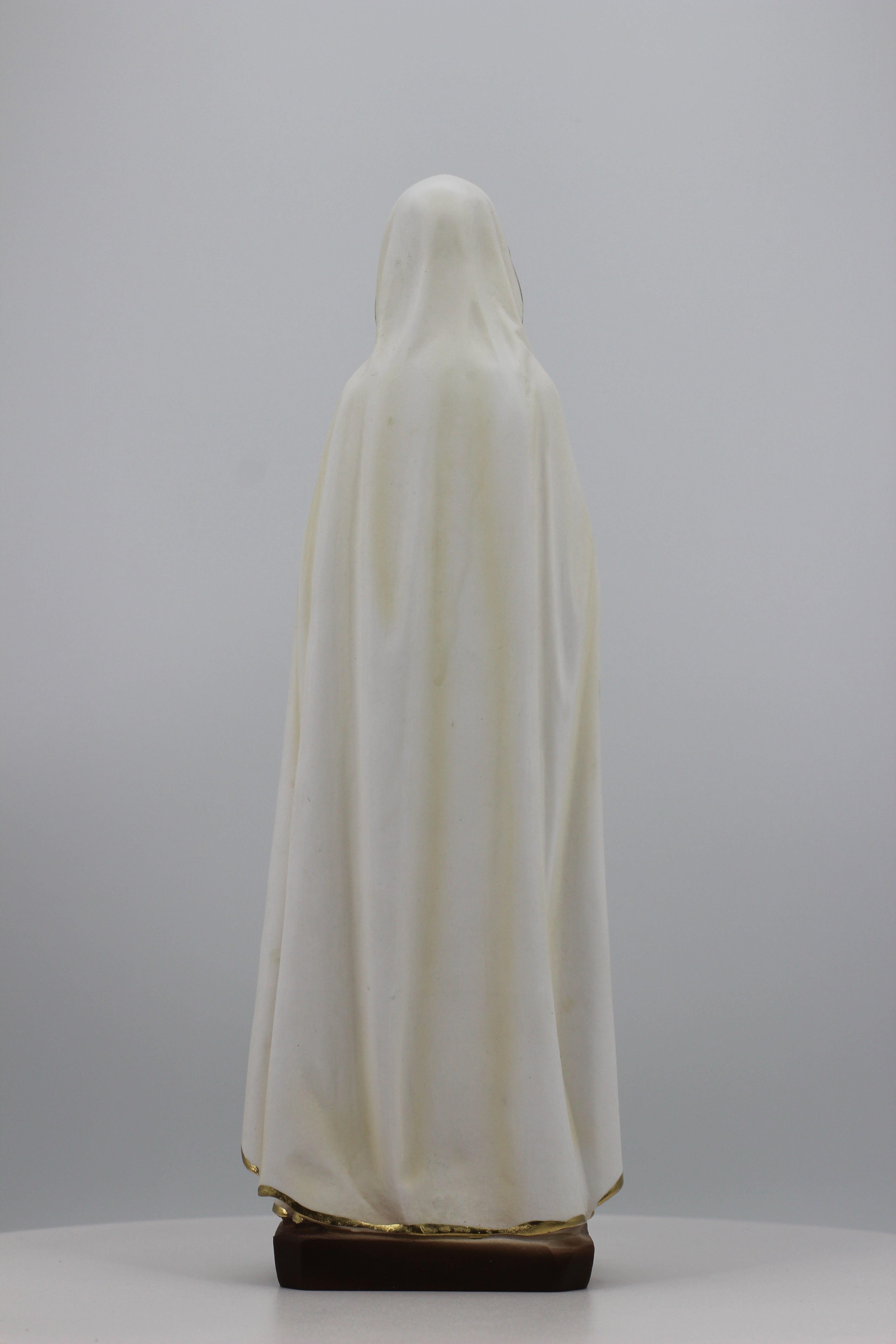 The Faith Gift Shop Mystic Rose Virgin Mary Hand Painted in Italy -  Our Tuscany Collection - Virgen Maria Rosa Mistica