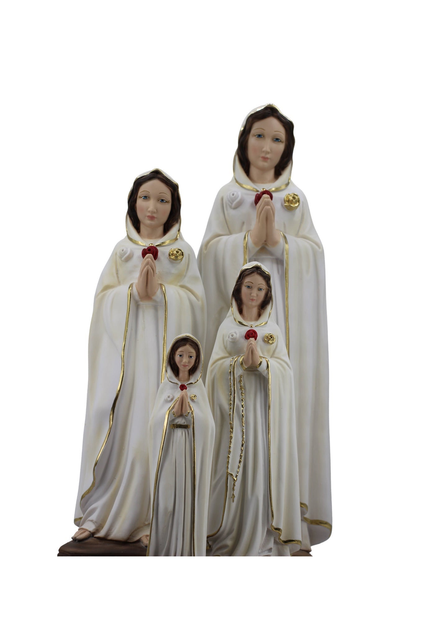 The Faith Gift Shop Mystic Rose Virgin Mary Hand Painted in Italy -  Our Tuscany Collection - Virgen Maria Rosa Mistica