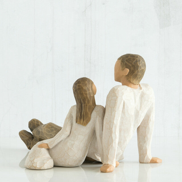 Father and Daughter by Willow Tree