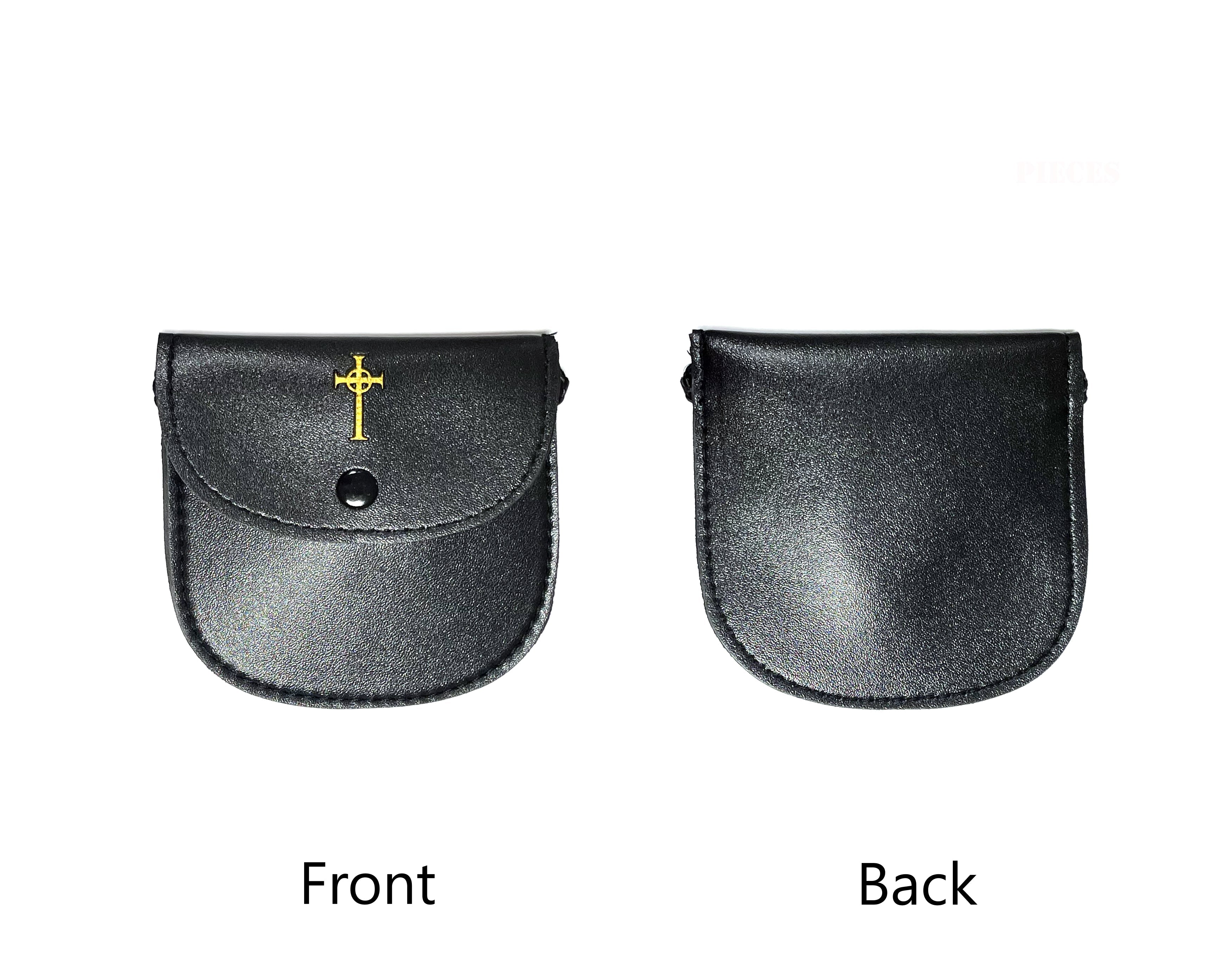 Black Pyx Burse with Strap