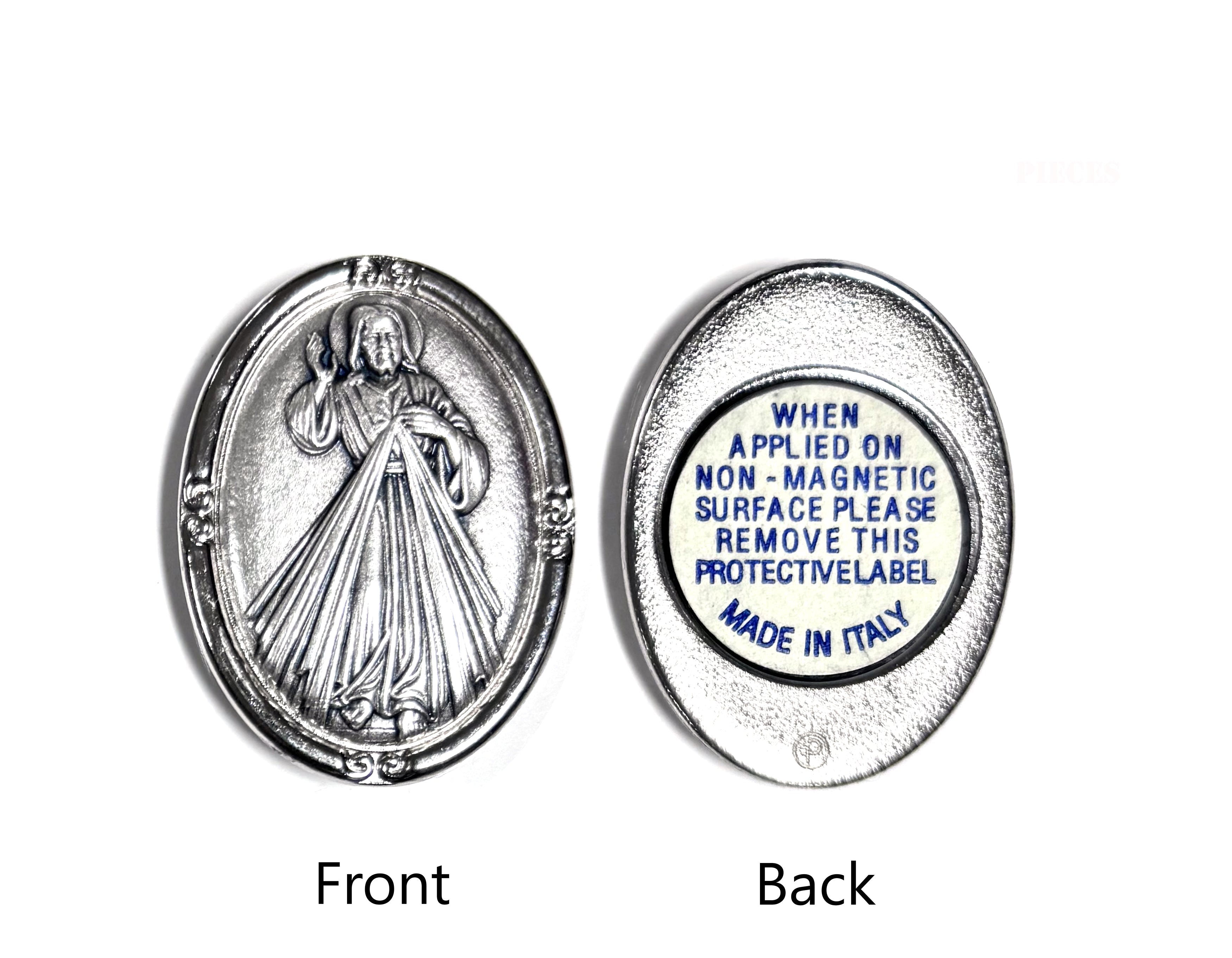 Catholic saints medal magnet