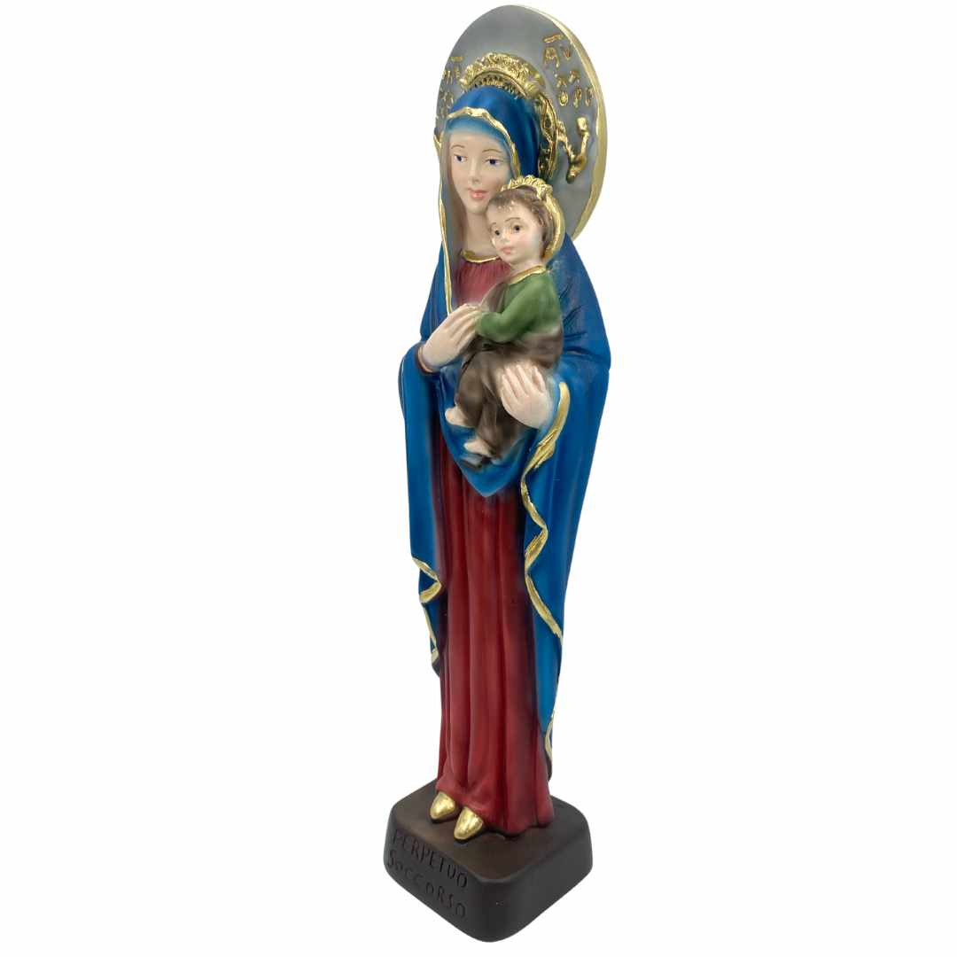 The Faith Gift Shop Our  Lady of Perpetual Help - Hand Painted in Italy - Our Tuscany Collection - / Nuestra Señora del Socorro