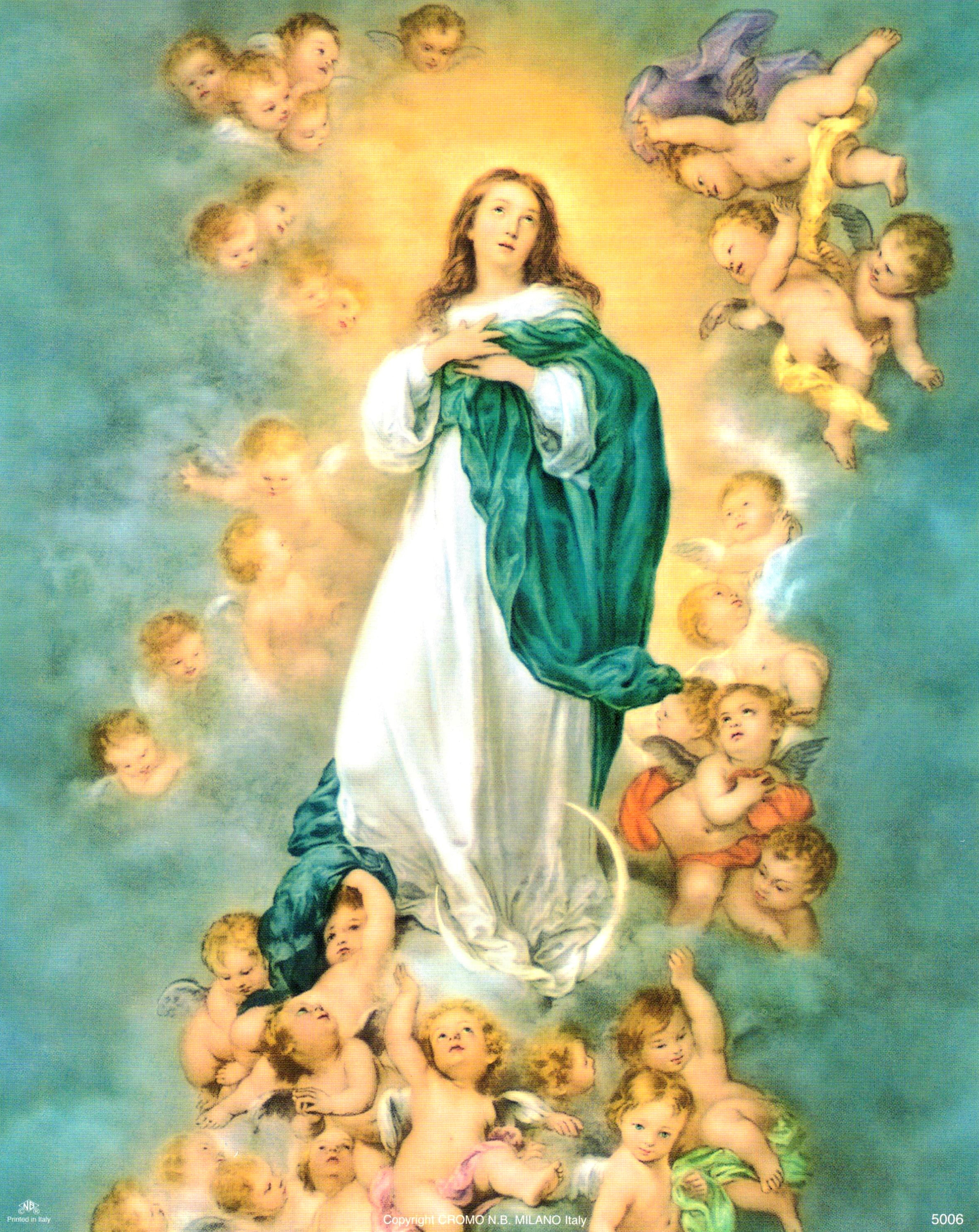 Religious Wall Art, Laminated Print, Unframed, Art Decorative Paper 8" x 10"