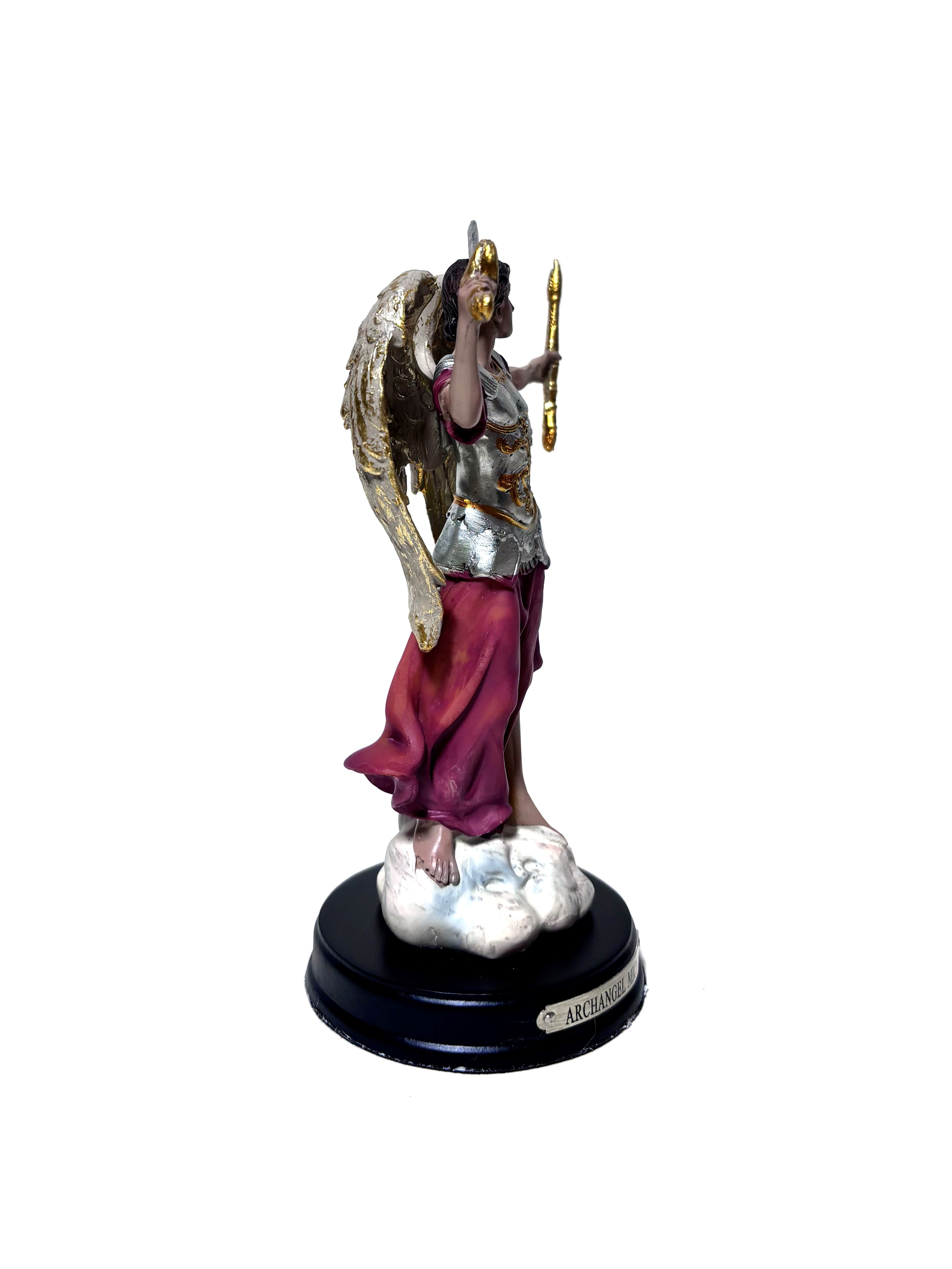 Religious statue of Saint Michael Archangel 5" height
