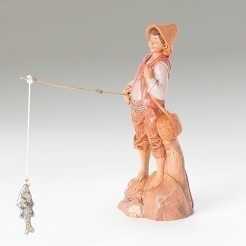 Jacob The Fisherman Italian Nativity Village Figurine by  Fontanini