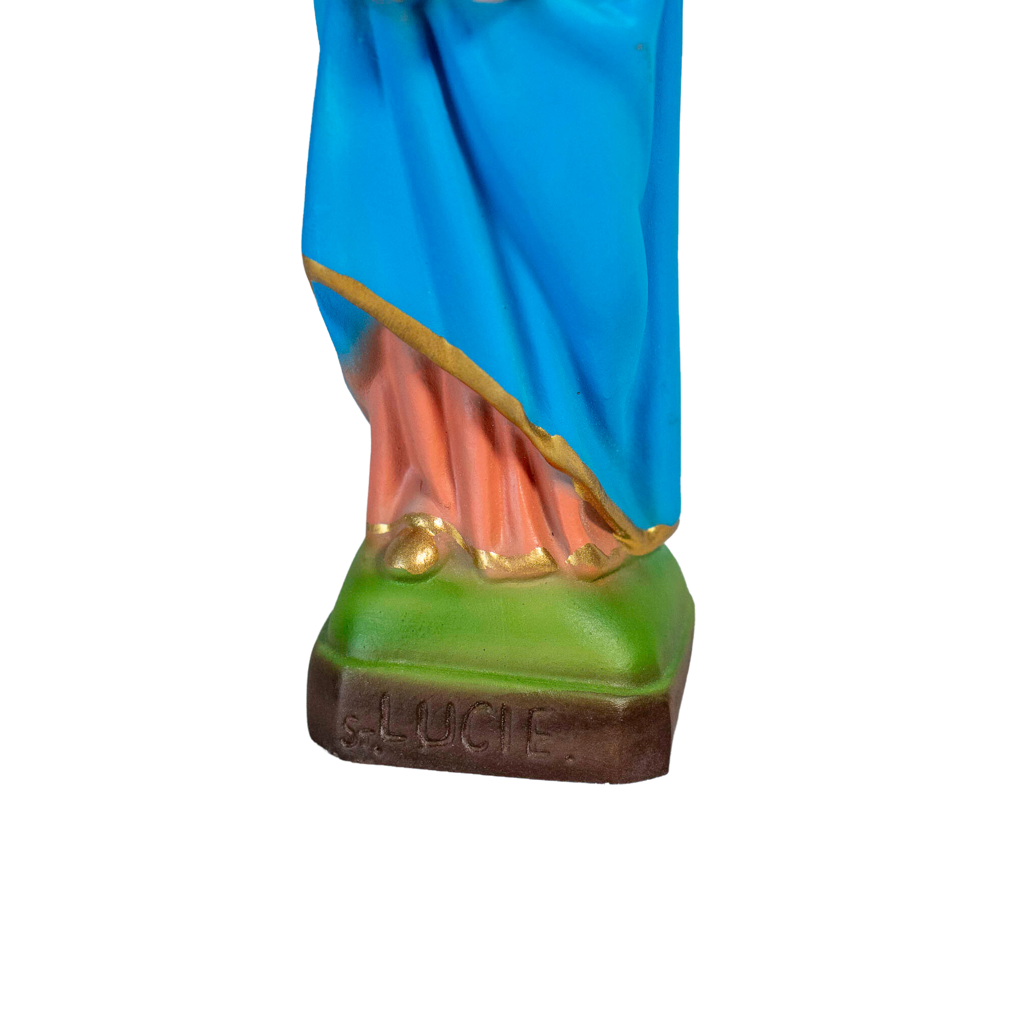 The Faith Gift Shop Saint Lucia statue  - Hand Painted in Italy - Our Tuscany Collection - Estatua de Santa Lucia