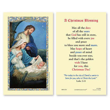 HCL 25P Nativity/Chr Blssng